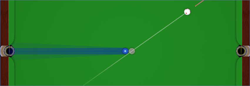 Thick Aiming Lines SnookerQ