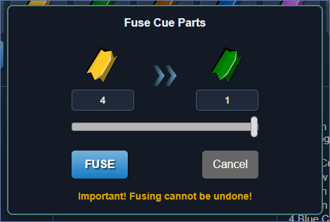 Fuse Cue Parts